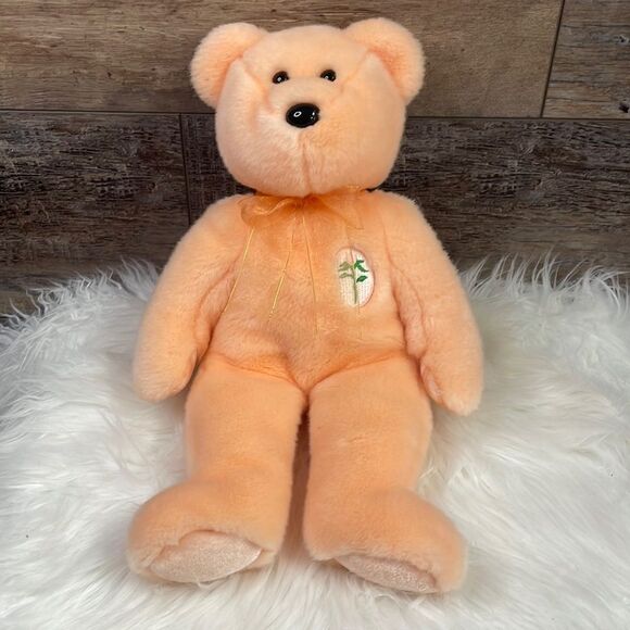 Ty Other - TY Dearest Bear Peach Color, Vintage 2001